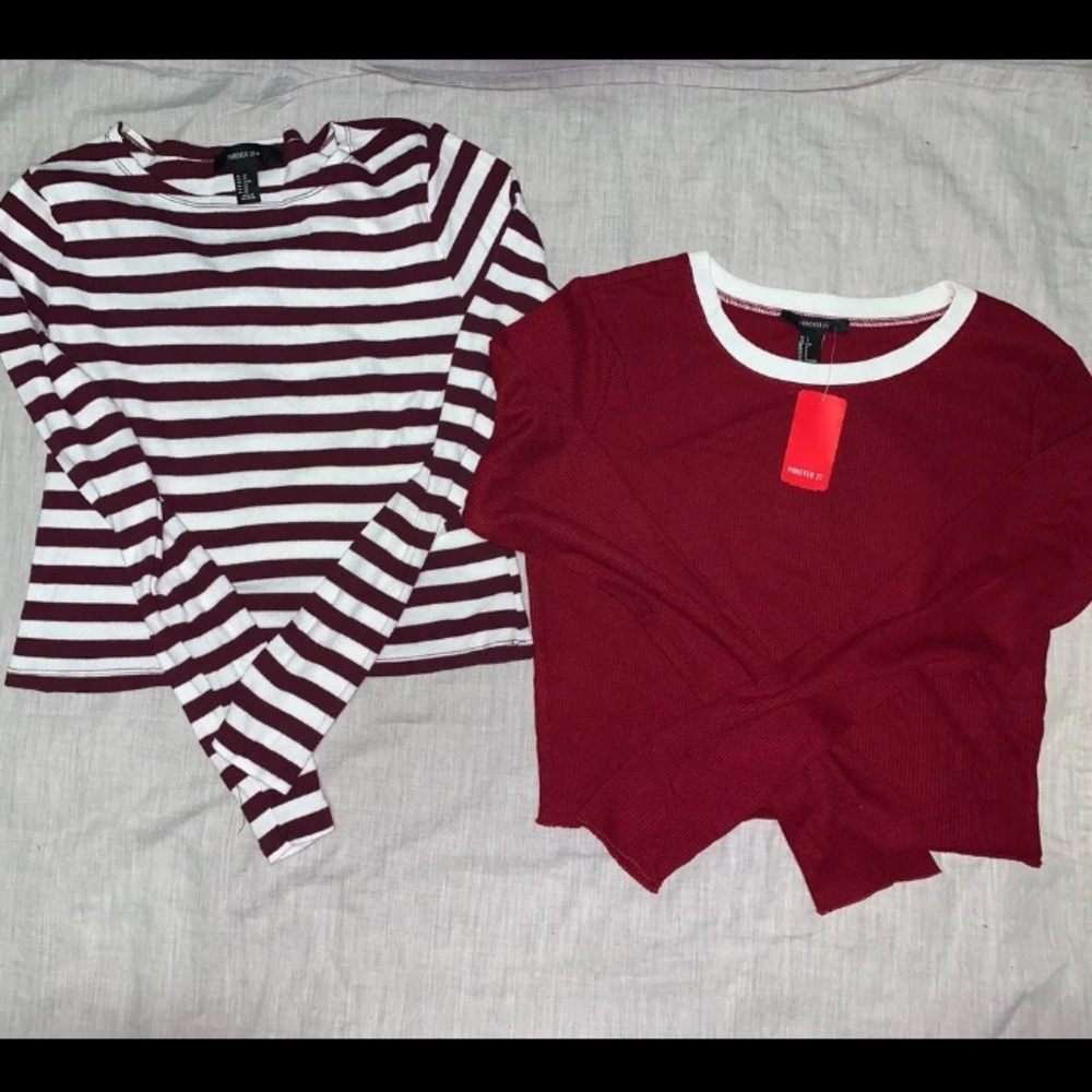 Long sleeve crops